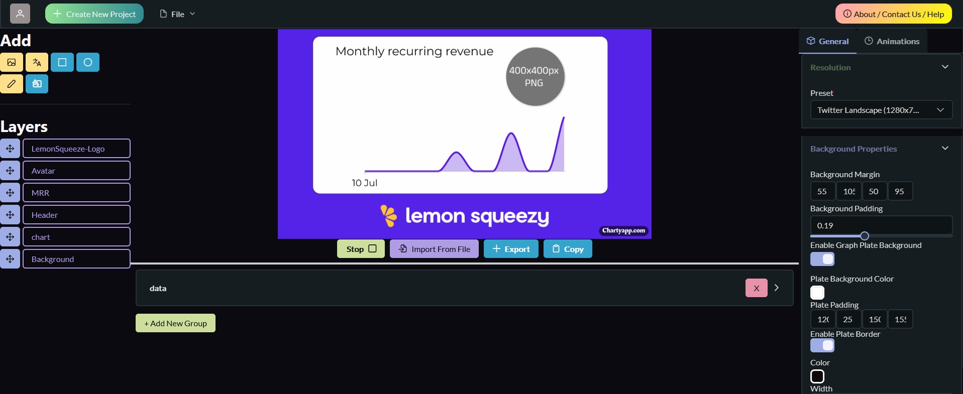 Chartyapp